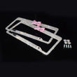 Load image into Gallery viewer, Cute Bow Bling License Plate Frame (2pcs) - Hippo Creation