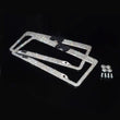 Load image into Gallery viewer, Cute Bow Bling License Plate Frame (2pcs) - Hippo Creation