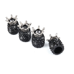 Bling Tire Valve Cap Crown - Hippo Creation