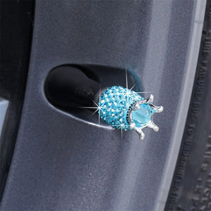 Bling Tire Valve Cap Crown - Hippo Creation