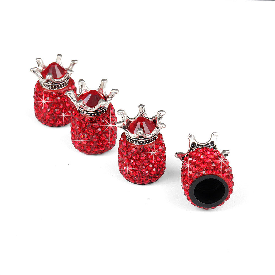 Bling Tire Valve Cap Crown - Hippo Creation