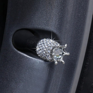 Bling Tire Valve Cap Crown - Hippo Creation